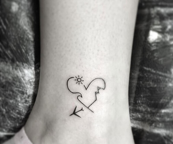 Look At The Most Attractive Airplane Tattoo Specifically Designed For Travel Lovers - 153
