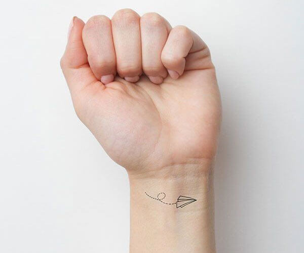 Look At The Most Attractive Airplane Tattoo Specifically Designed For Travel Lovers - 161