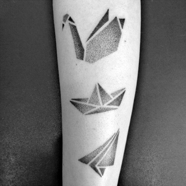 Look At The Most Attractive Airplane Tattoo Specifically Designed For Travel Lovers - 135