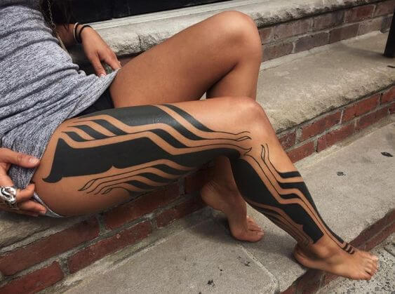 Take A Look At This Collection Of Captivating Solid Black Tattoos - 139