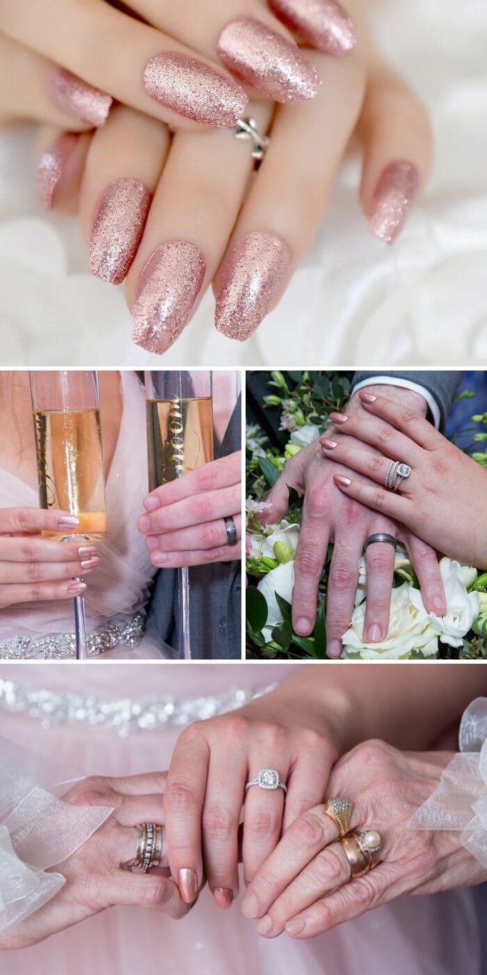 Top 15 Mind-Blowing Bridal Wedding Nails’ Art Design Ideas For The Bride-To-Be - 85