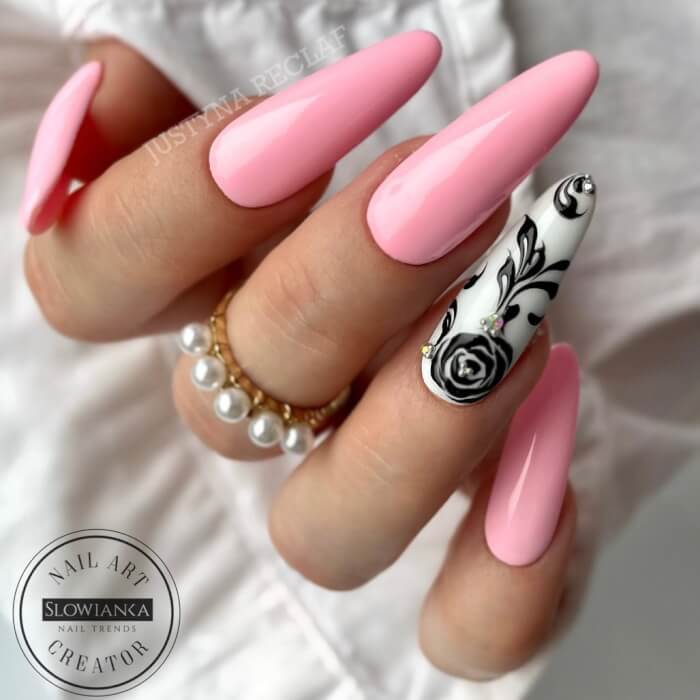 Top 30 Spectacular Nail Art In Pink For You To Look Like A Million Dollars - 237