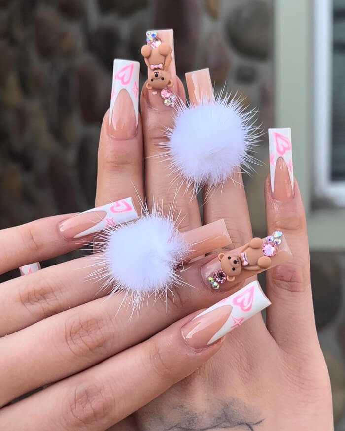 Top 30 Spectacular Nail Art In Pink For You To Look Like A Million Dollars - 263