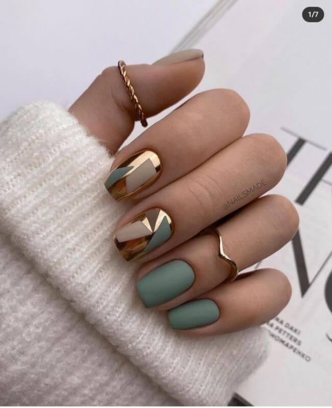 Top Unique Colors Matte Nails Art That Should Try This Season To Elevate Your Look - 169