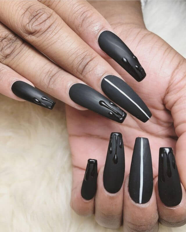 Top Unique Colors Matte Nails Art That Should Try This Season To Elevate Your Look - 171