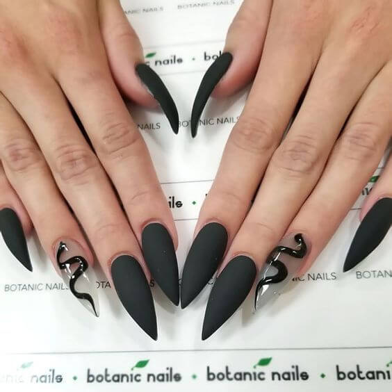 Black Snake Nails