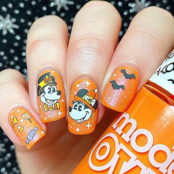 20+ Spooky Disney Halloween Nails For October 2022