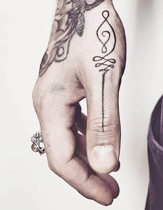 Simple Hand Tattoos