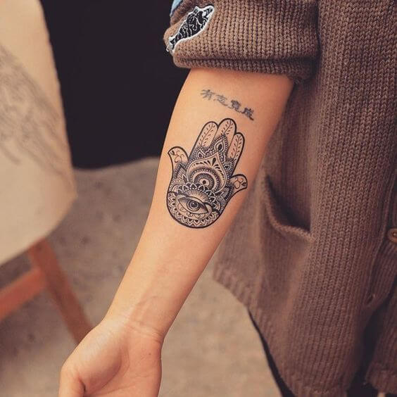 Hamsa Hand Tattoos