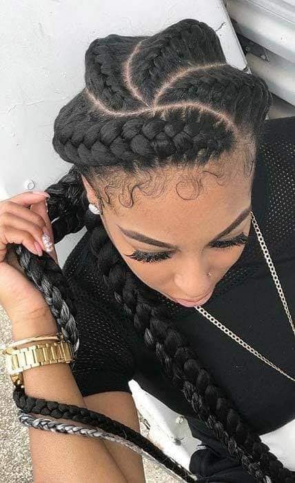 Be The Center Of Your College Friends' Attention With These Astonishing African Braids - 195