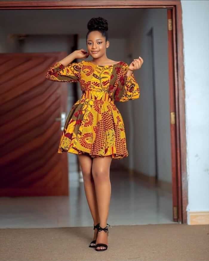 Flared Ankara Dresses