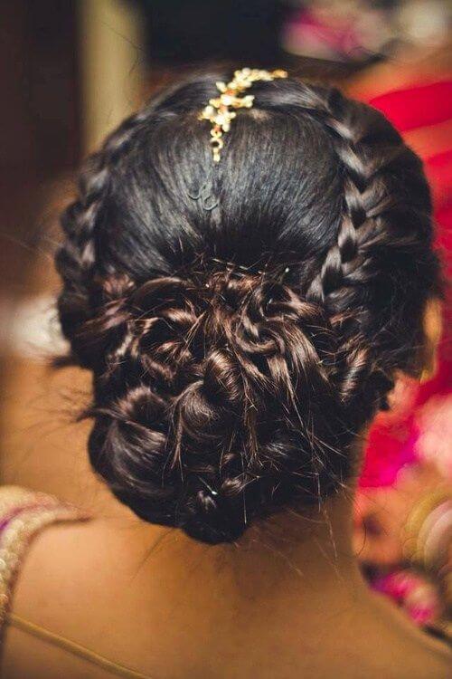 Sophisticated Updo with Braids and Twists