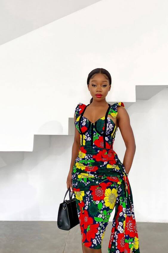 Ankara Midi Gown Styles