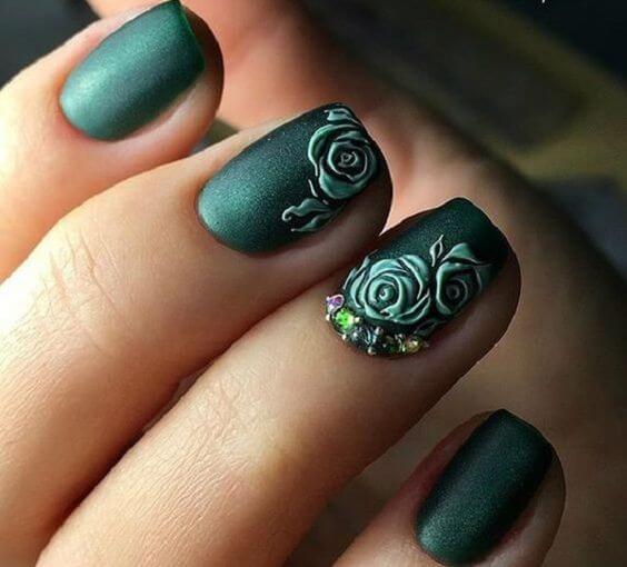 Green Spring Nails