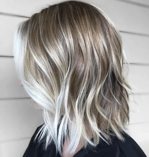 Shoulder-Length Bob with Layers