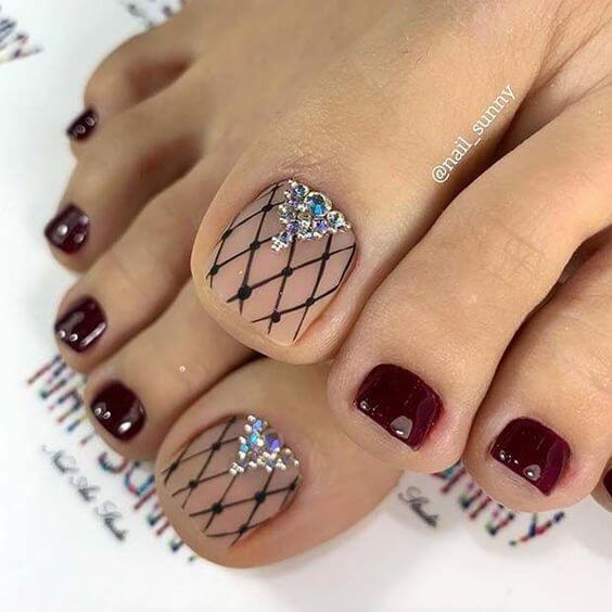 Simple Toe Nails