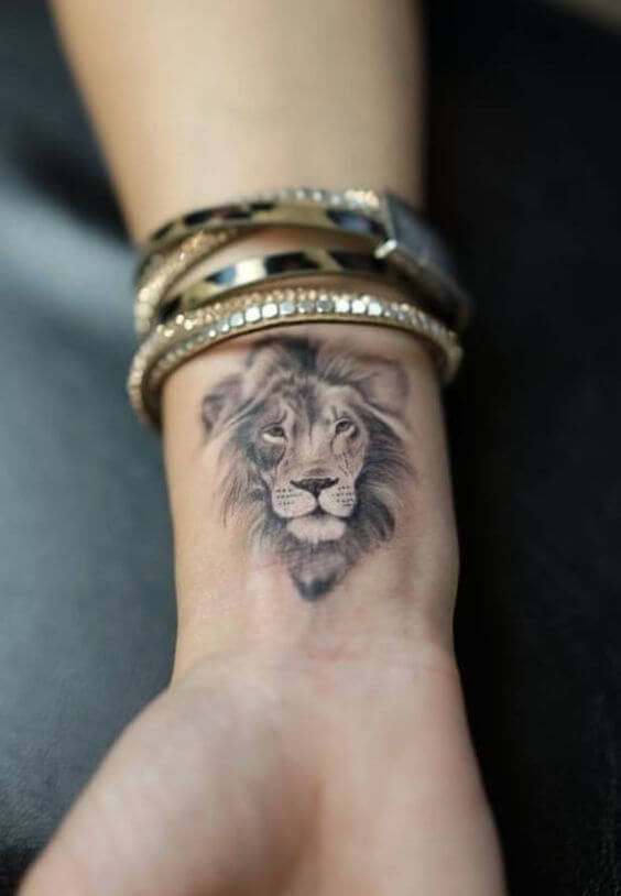 Leo Wrist Tattoo