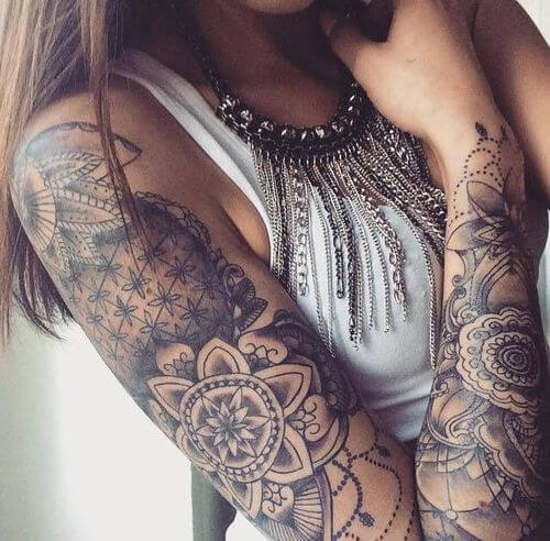 Mandala Tattoo Sleeve
