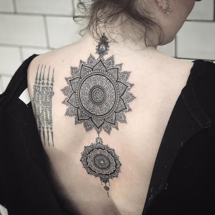 Sun Mandala Tattoo