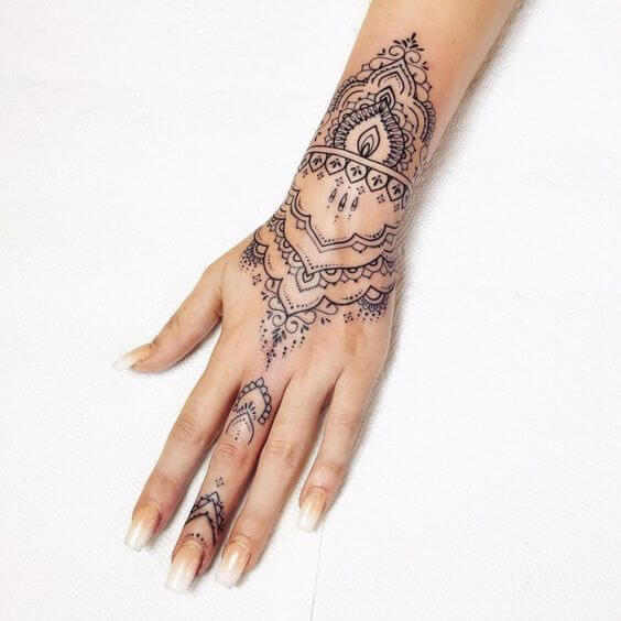 Mandala Tattoo Design Women