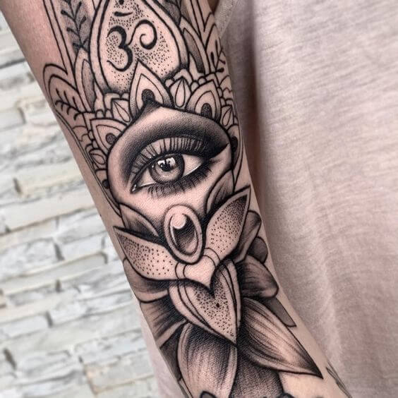 Eye Mandala Tattoo