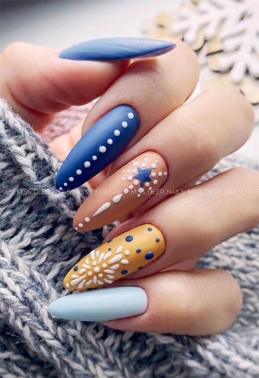 20 Occult Star Nail Art Designs To Flick Your Imagination - 87