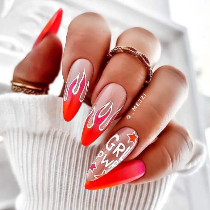 20+ Shining Red Nail Designs That You Should Try Once In 2022 - 141