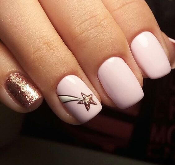 Shooting Star Nails