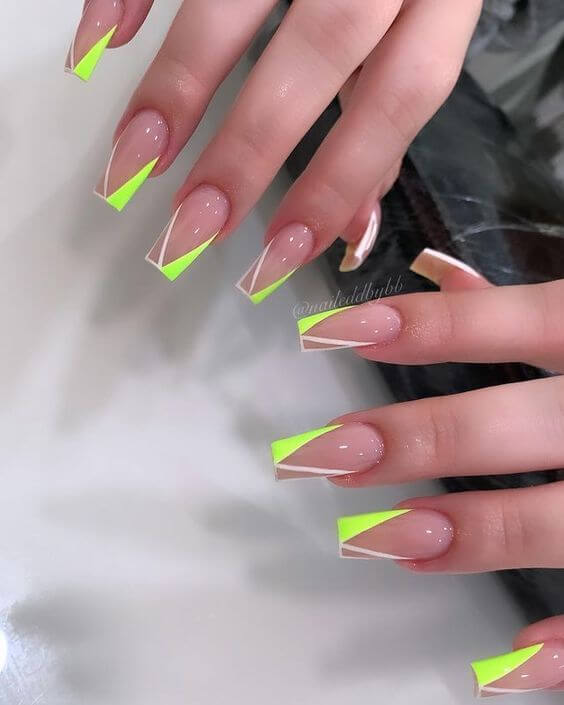 25 Exquisite Coffin Nail Designs That'll Bring You On Cloud Nine - 114