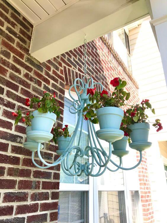 DIY Hanging Porch Flower Planters - 103
