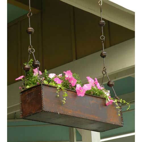DIY Hanging Porch Flower Planters - 125