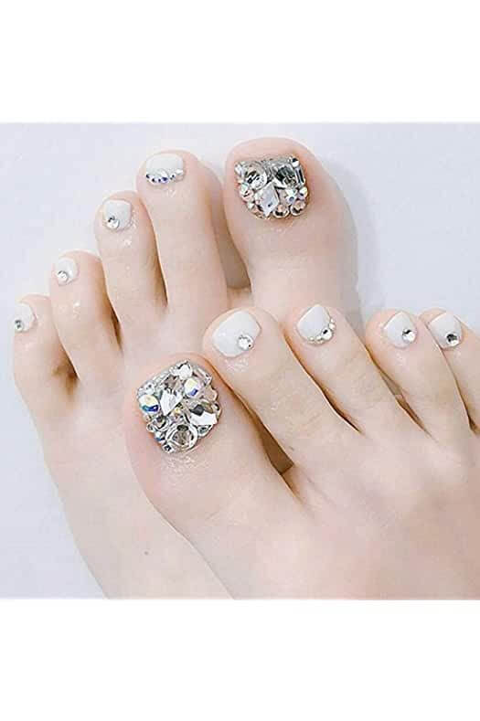 Fun Pedicure And 32 Toe Nail Designs That You Should Try At Home - 217