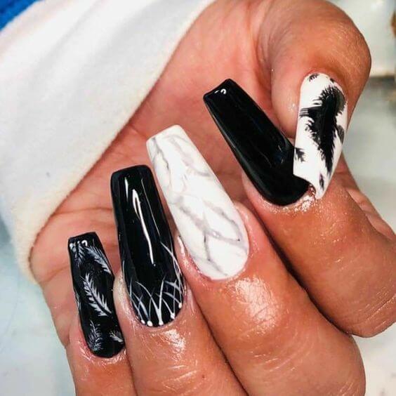 Black Swan Nails