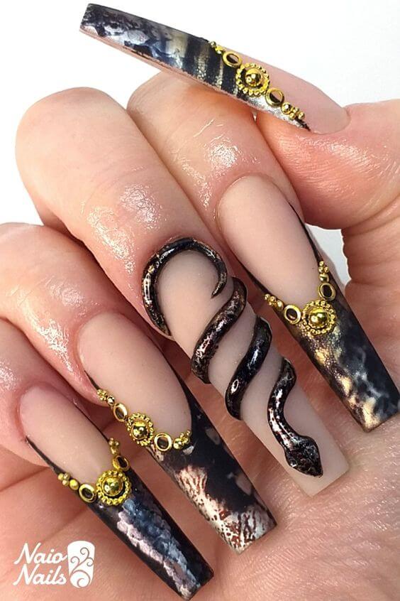 Black Snake Nails