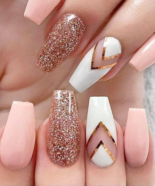 20 Pink And White Nails That You Want To Try - 94