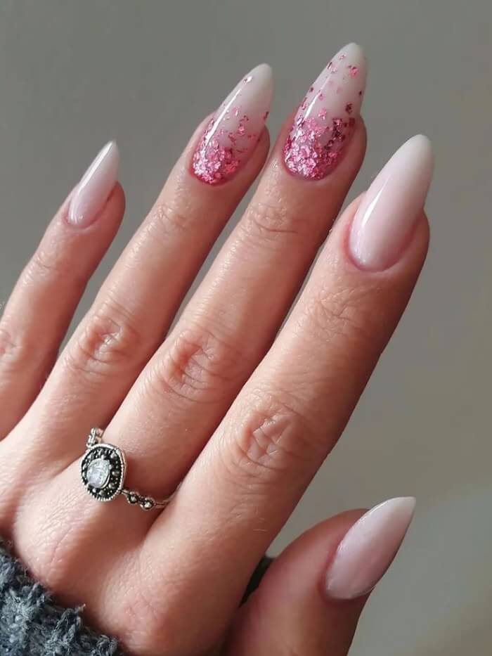 20 Pink And White Nails That You Want To Try - 96