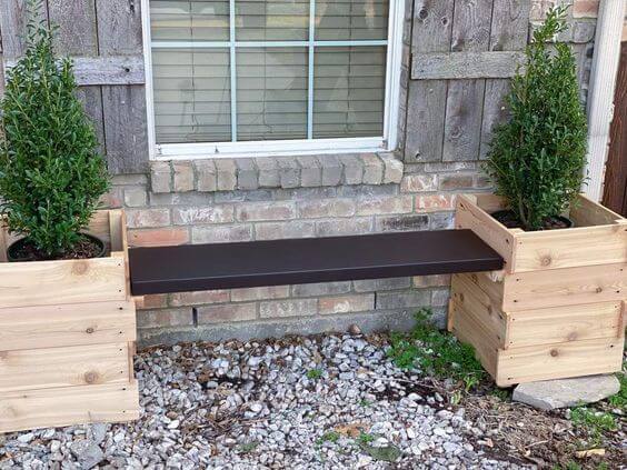 16 DIY Planter Bench Ideas - 117