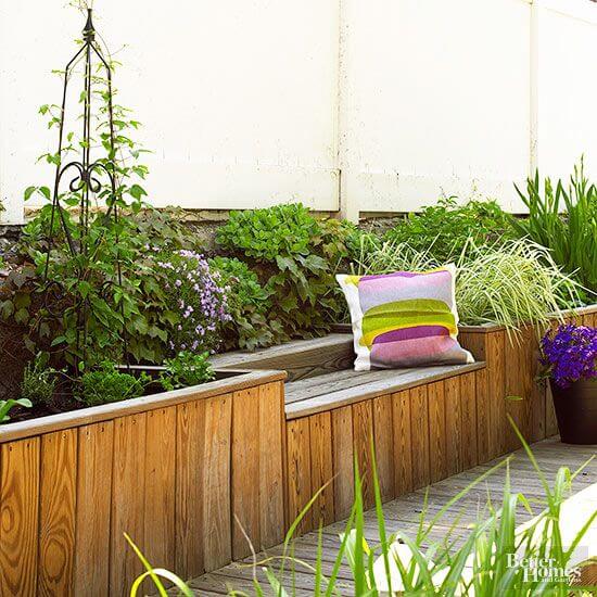 16 DIY Planter Bench Ideas - 123