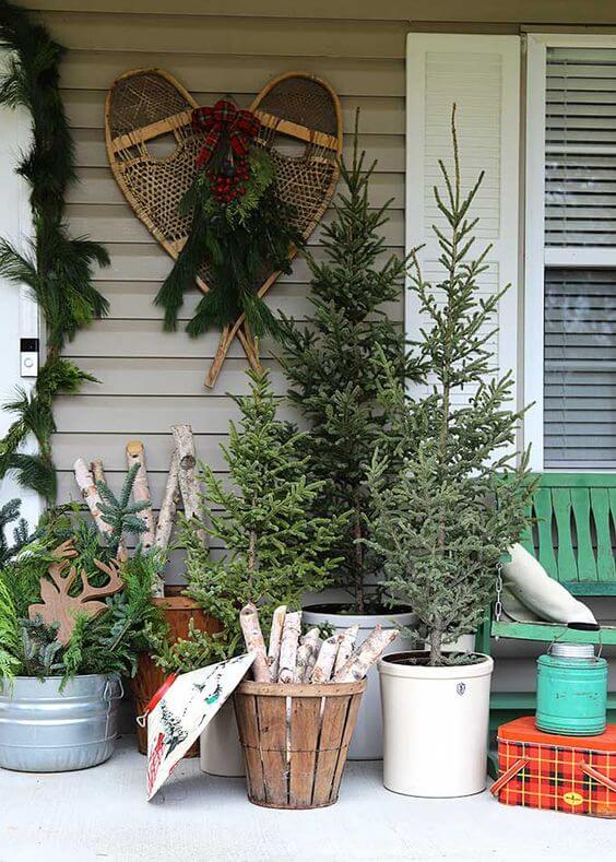 20 Fabulous Winter Porch Decoration Ideas