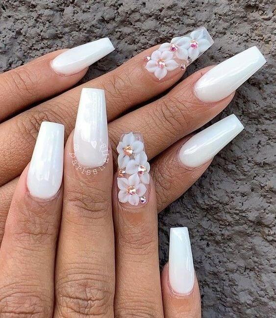 20 Floral Nail Designs That Are On Trend For 2023 6 
