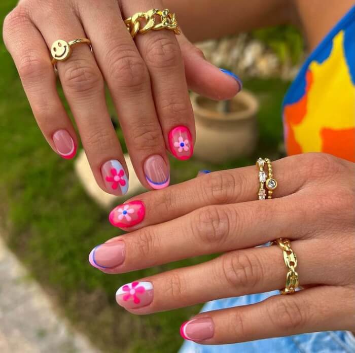 25 Flower Nail Designs to Rock No Matter the Season