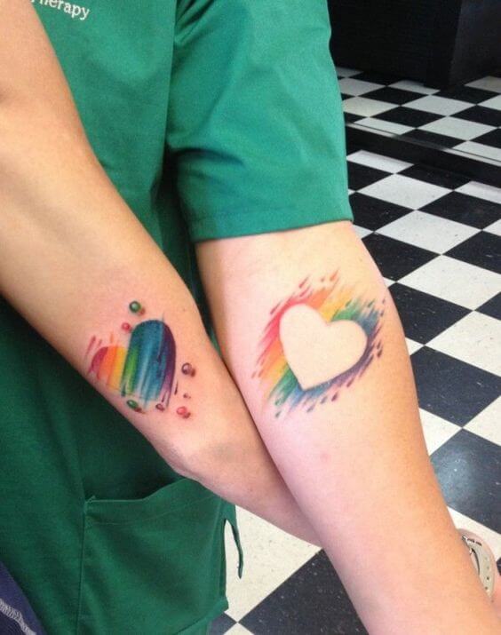 35 Heart Tattoos For Lovers Around The World - 241