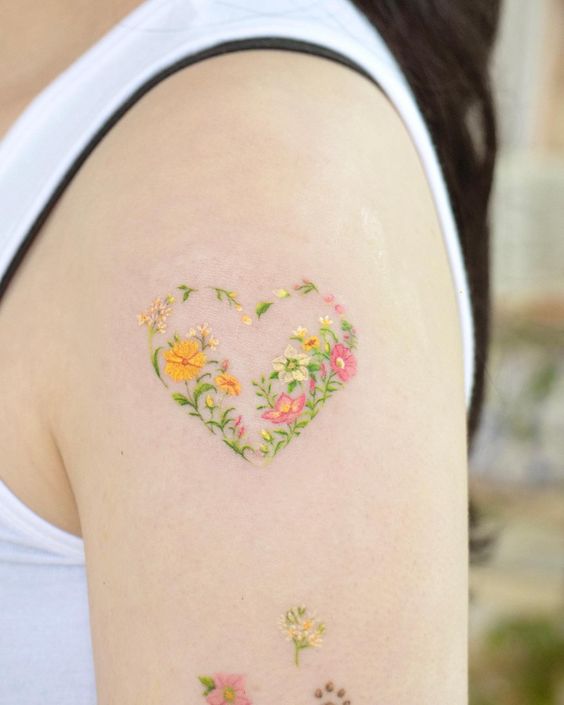 35 Heart Tattoos For Lovers Around The World - 251