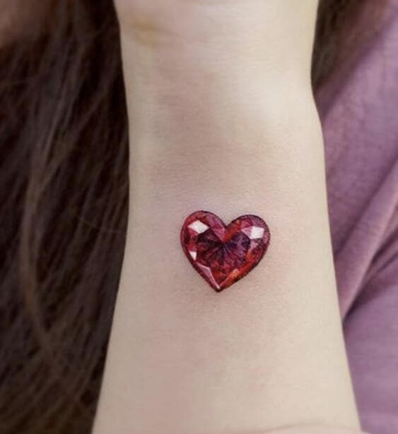 35 Heart Tattoos For Lovers Around The World - 217