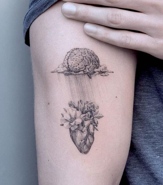 35 Heart Tattoos For Lovers Around The World - 259