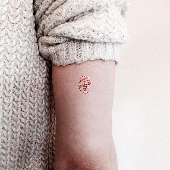 35 Heart Tattoos For Lovers Around The World - 263