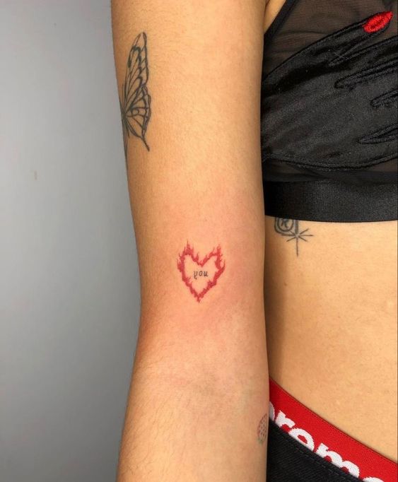 35 Heart Tattoos For Lovers Around The World - 267