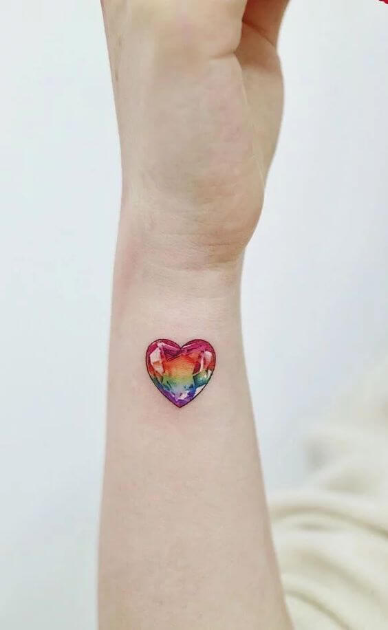 35 Heart Tattoos For Lovers Around The World - 219