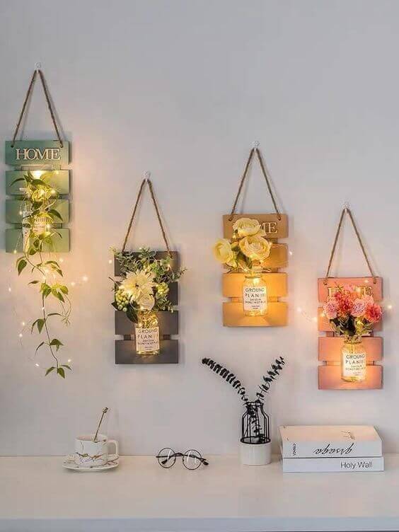 Cute Mini Wall Art Craft Ideas - 223