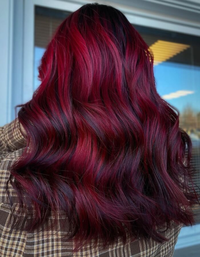 The Best Red Purple Hair Colour Ideas to Try in 2023